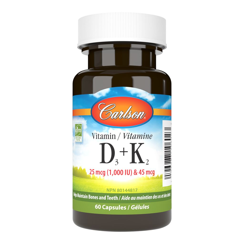Carlson Vitamin D3 + K2