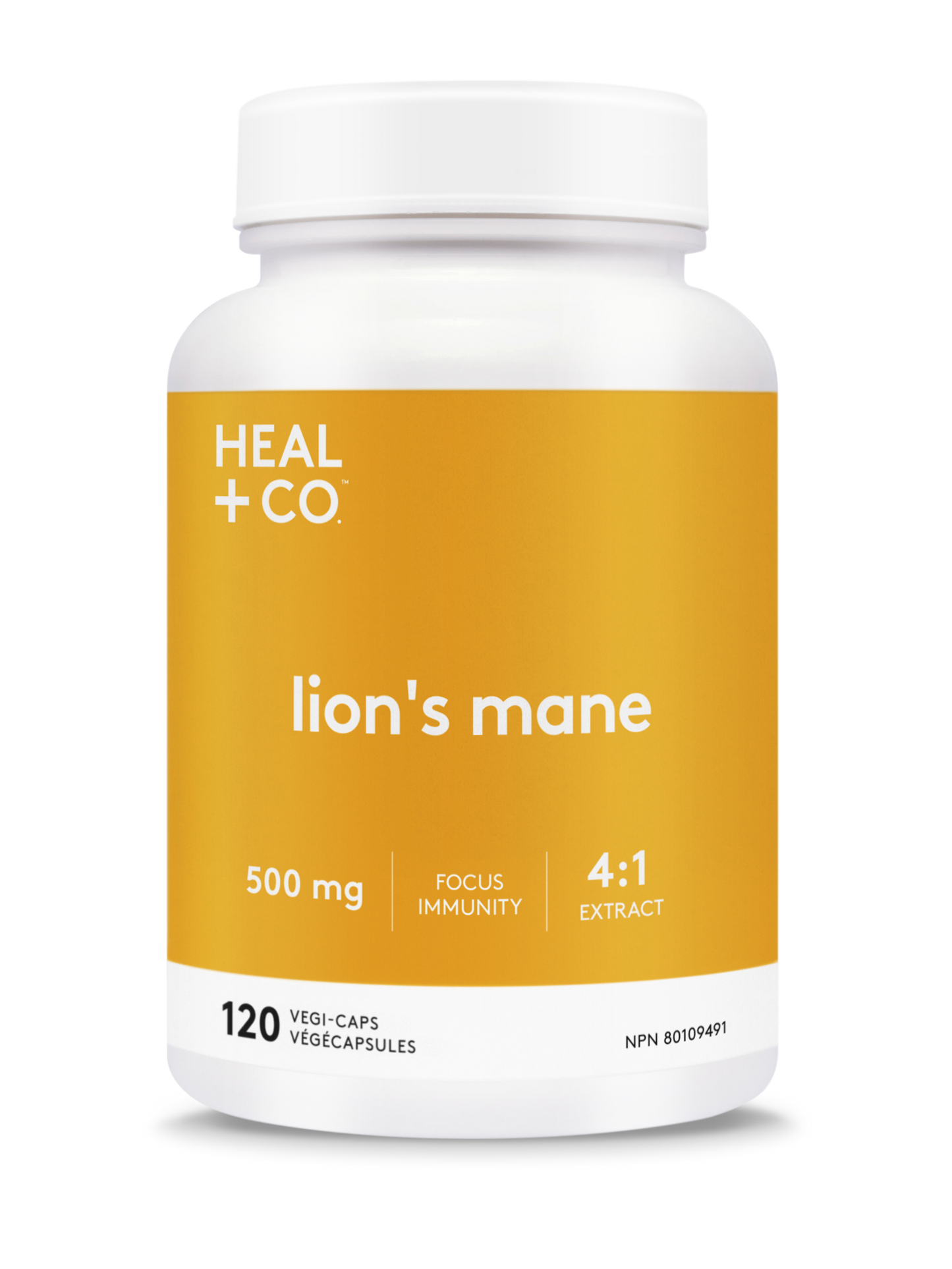 Heal+ Co. Lion's Mane (4:1) 500mg