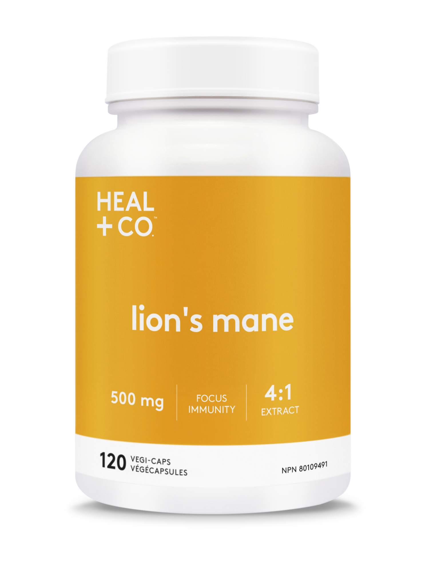 Heal+ Co. Lion's Mane (4:1) 500mg