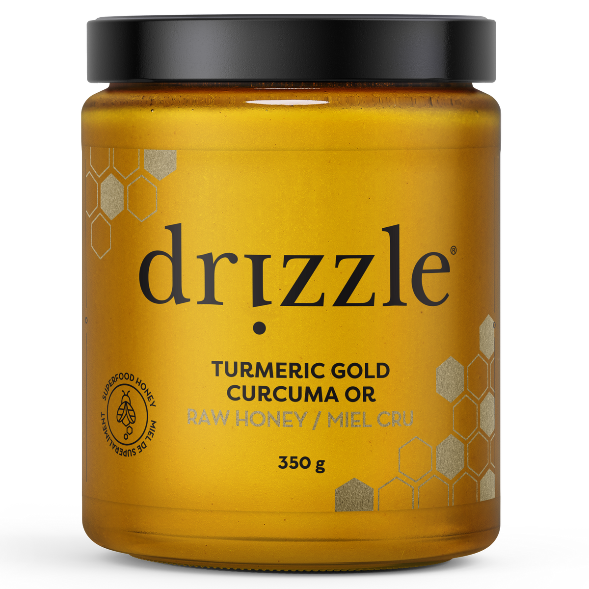 Drizzle Turmeric Gold Superfood Honey 350g