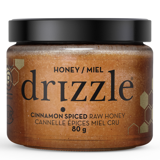Drizzle Cinnamon Spiced Raw Honey 80g