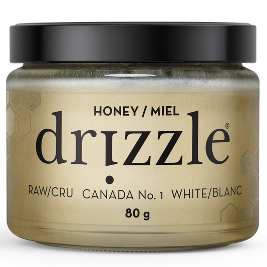 Drizzle White Raw Honey 80g