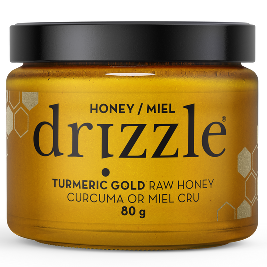 Drizzle Turmeric Gold Superfood Honey 80g