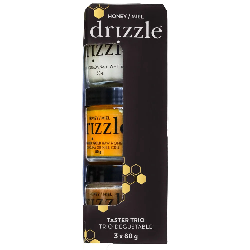 Drizzle Taster Trio Honey Minis 3 x 80g