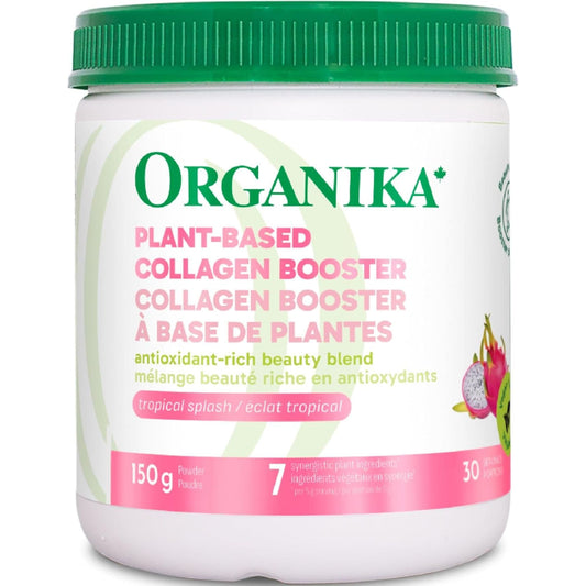 Tropical Splash Flavour, 150g | Organika Plant-Based Collagen Booster Powder