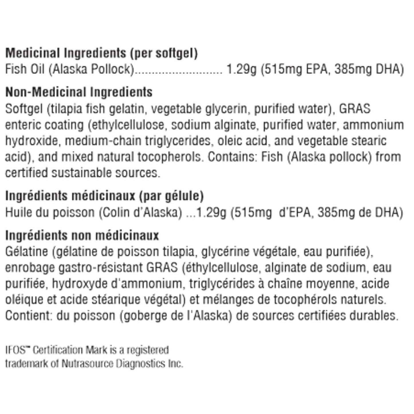 120 Softgels | Xymogen OmegaPure 900 EC