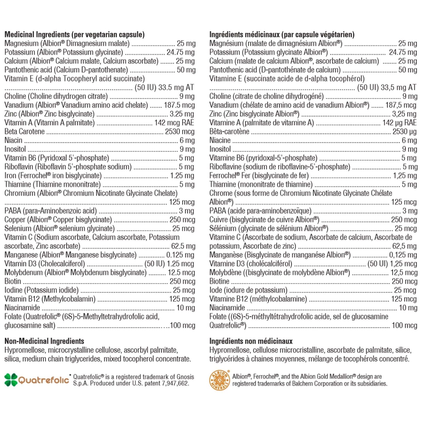 120 Vegetable Capsules | Xymogen ActivNutrients