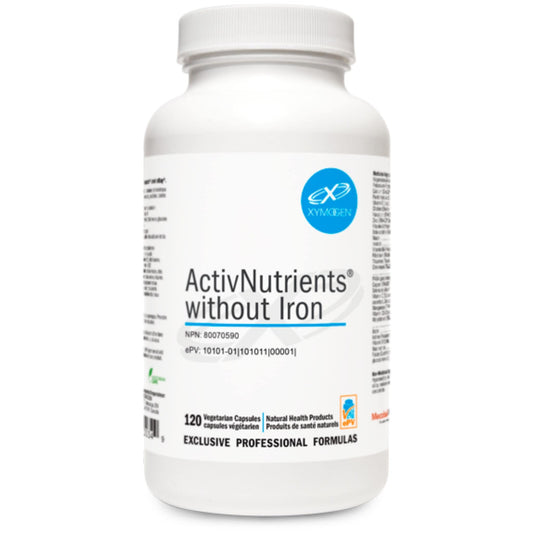 120 Vegetable Capsules | Xymogen ActivNutrients without Iron