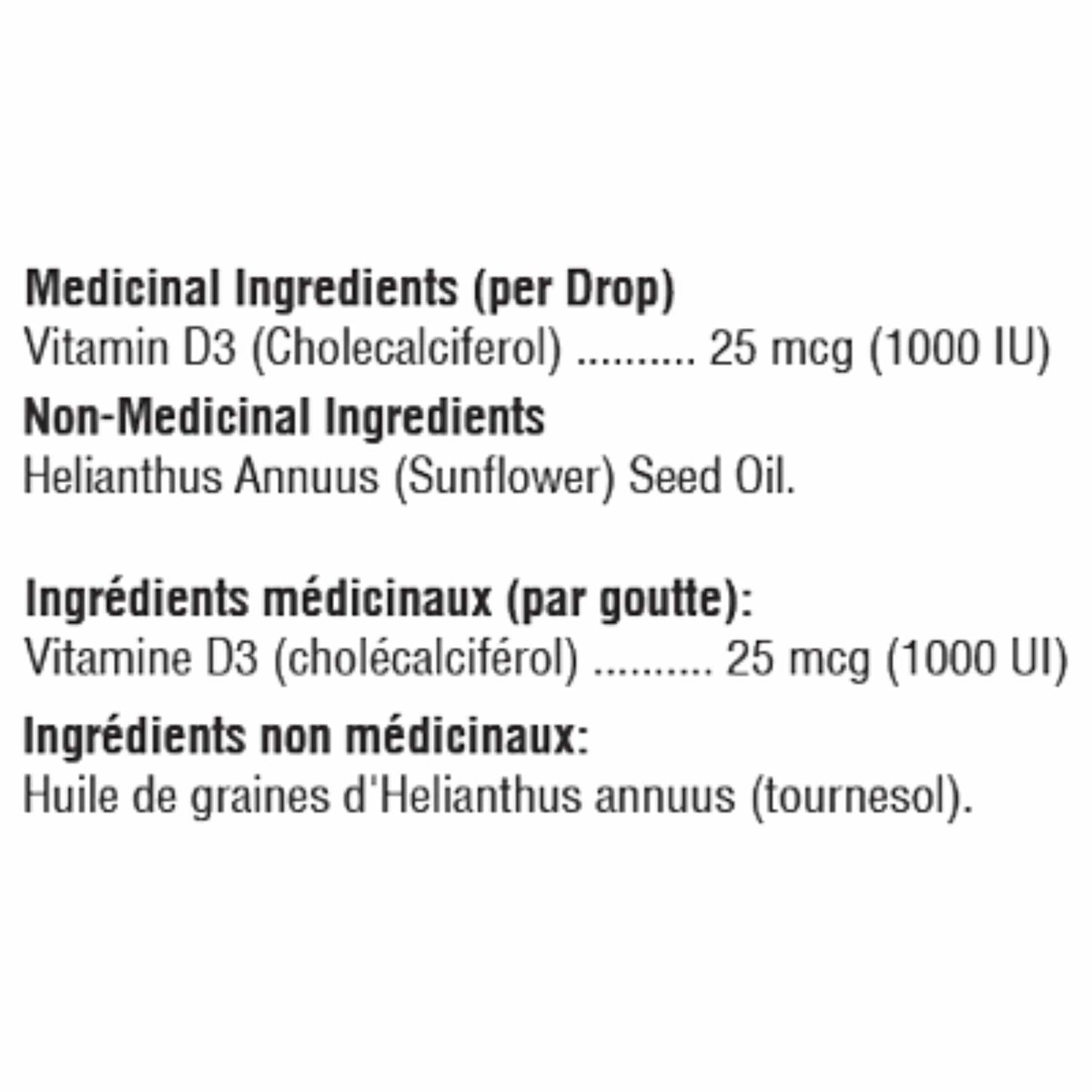 60ml | Xymogen Vitamin D3 Liquid