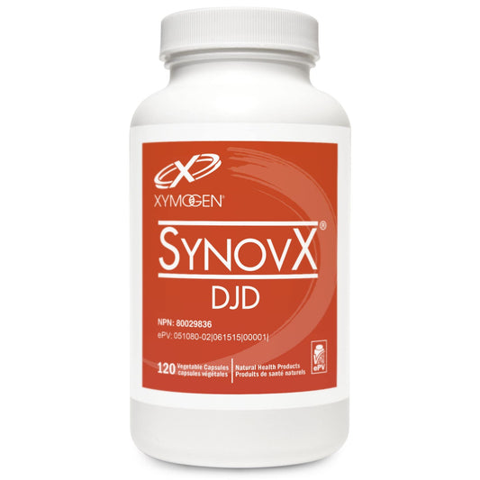 Xymogen SynovX DJD, Supports Bone Health, 120 Vegetable Capsules