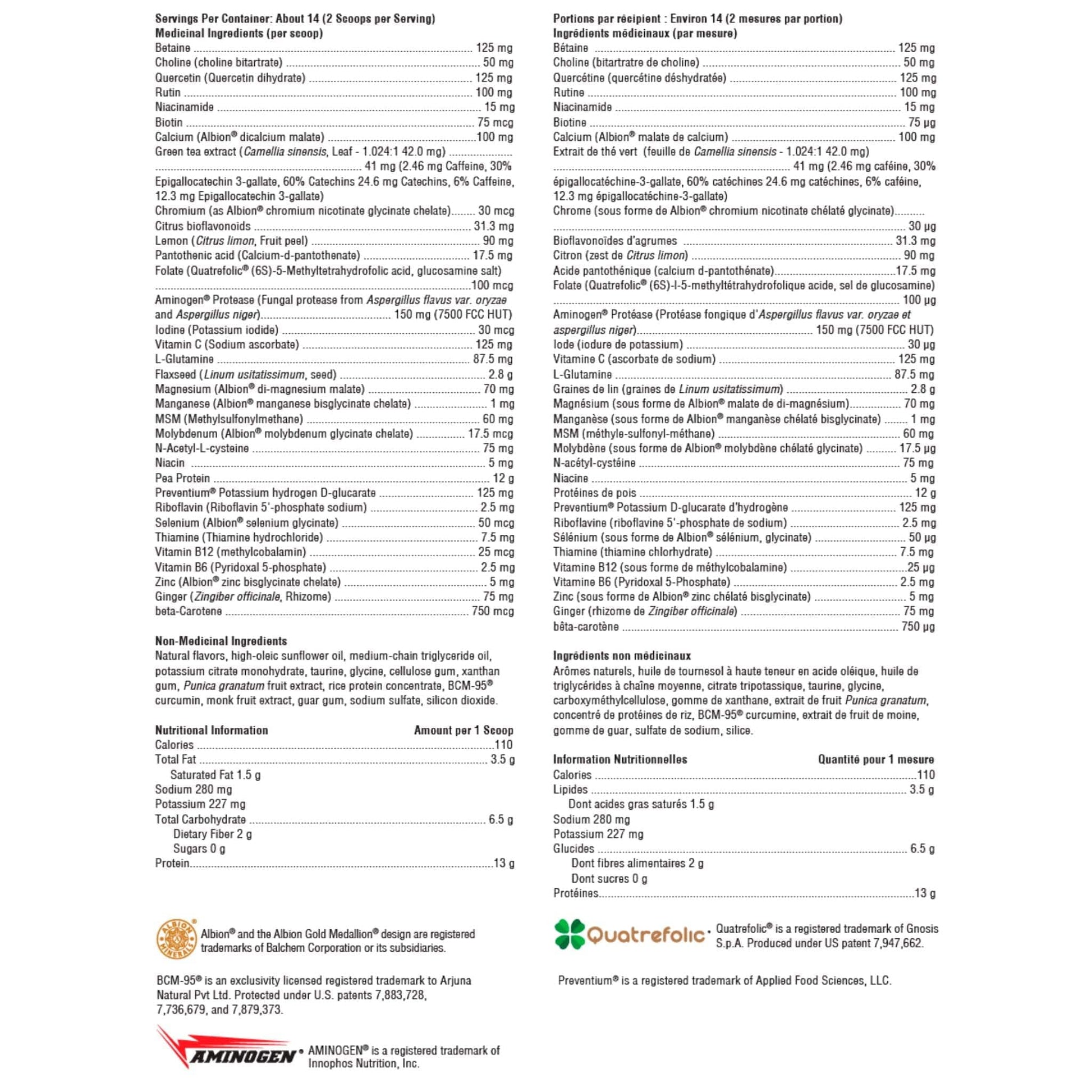 Vanilla Flavour, 744g | Xymogen Opti-GHI Sugar & Stevia-Free