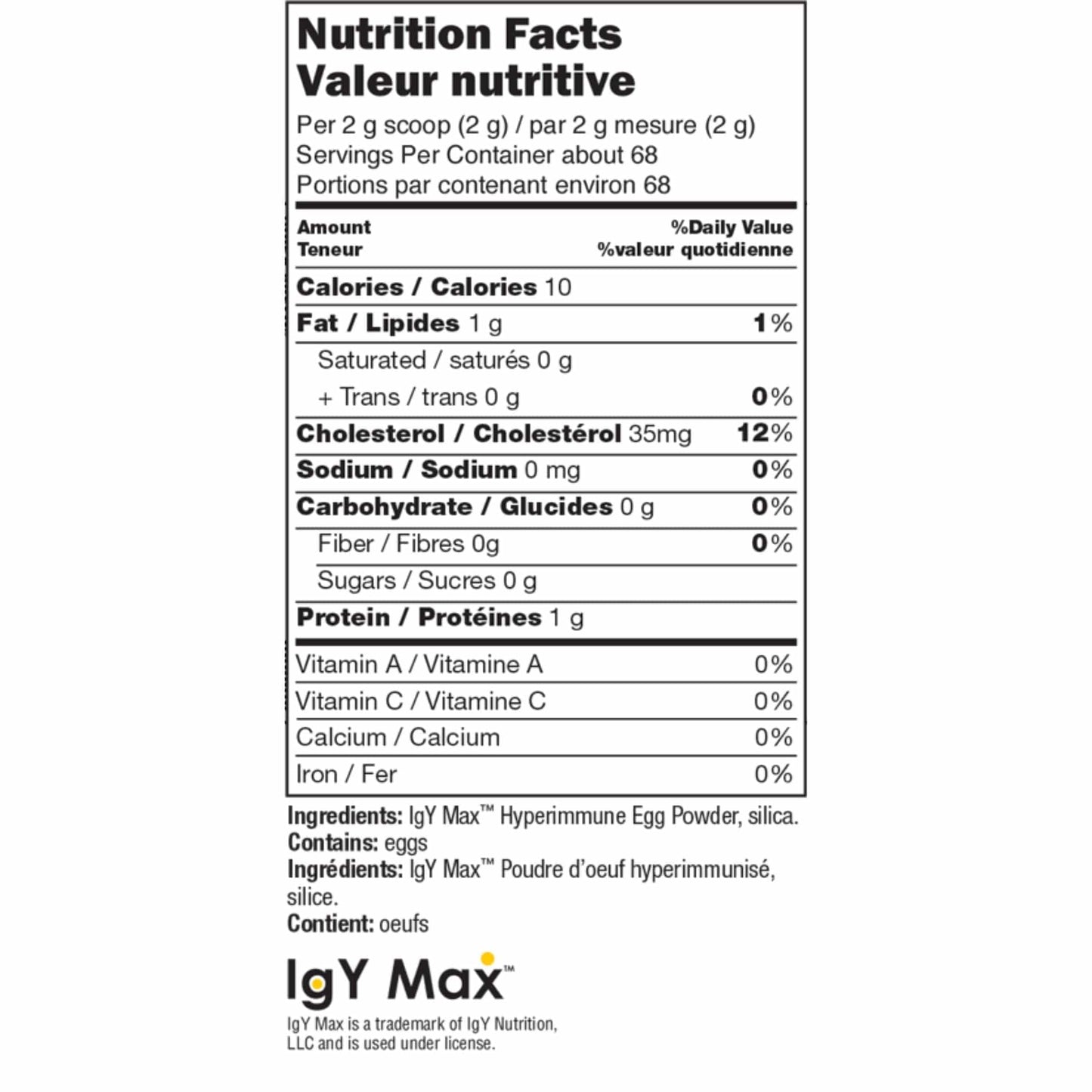 Unflavoured, 135g | Xymogen IG 26 DF
