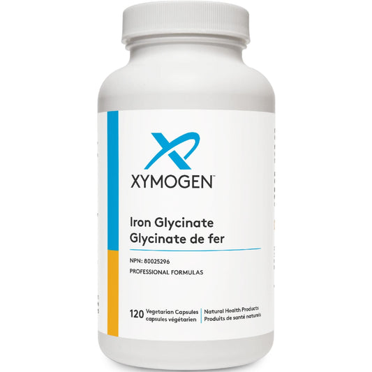 120 Vegetable Capsules | Xymogen Iron Glycinate