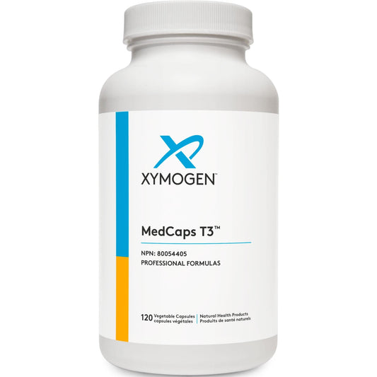 120 Vegetable Capsules | Xymogen MedCaps T3