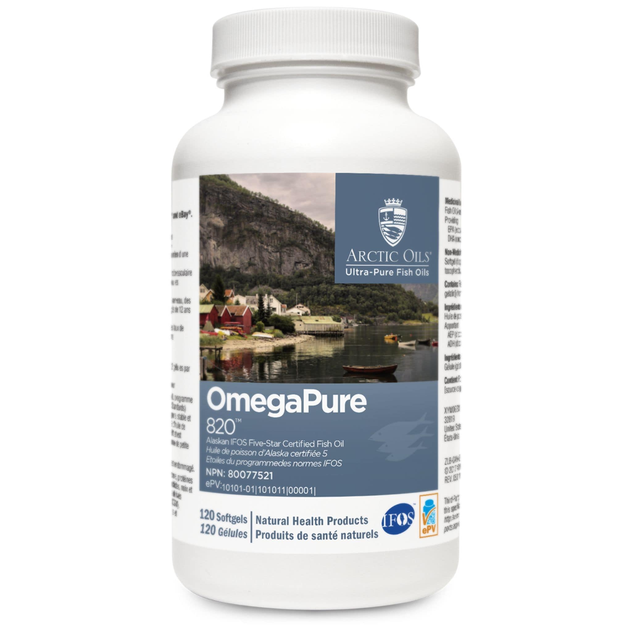 Xymogen OmegaPure 820, 120 Softgels