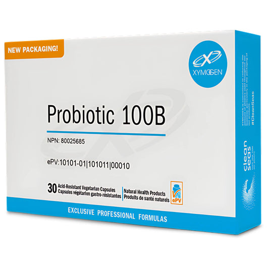 Xymogen Probiotic 100B, Refrigerated, 30 Vegetable Capsules