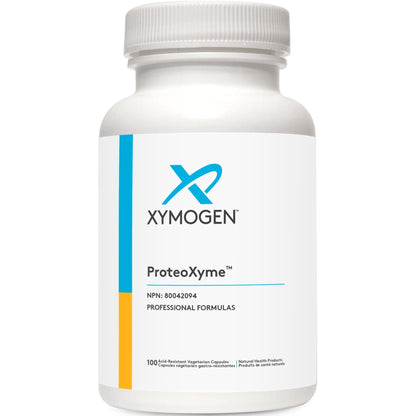 100 Acid-Resistant Vegetable Capsules | Xymogen ProteoXyme