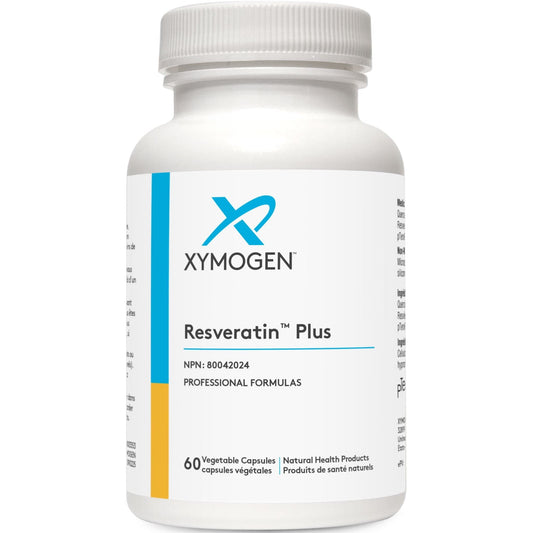 60 Vegetable Capsules | Xymogen Resveratin Plus