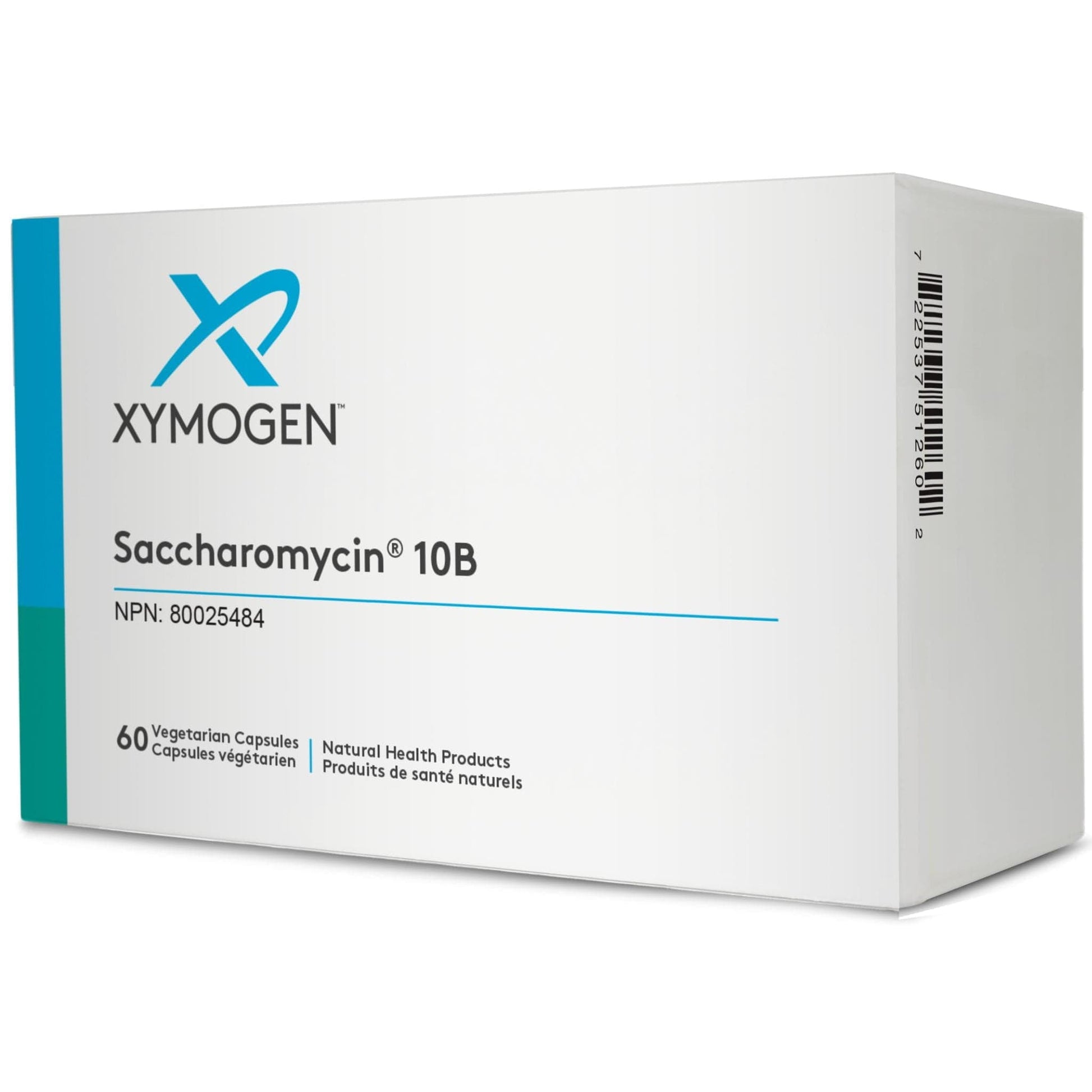 60 Vegetable Capsules | Xymogen Saccharomycin 10B