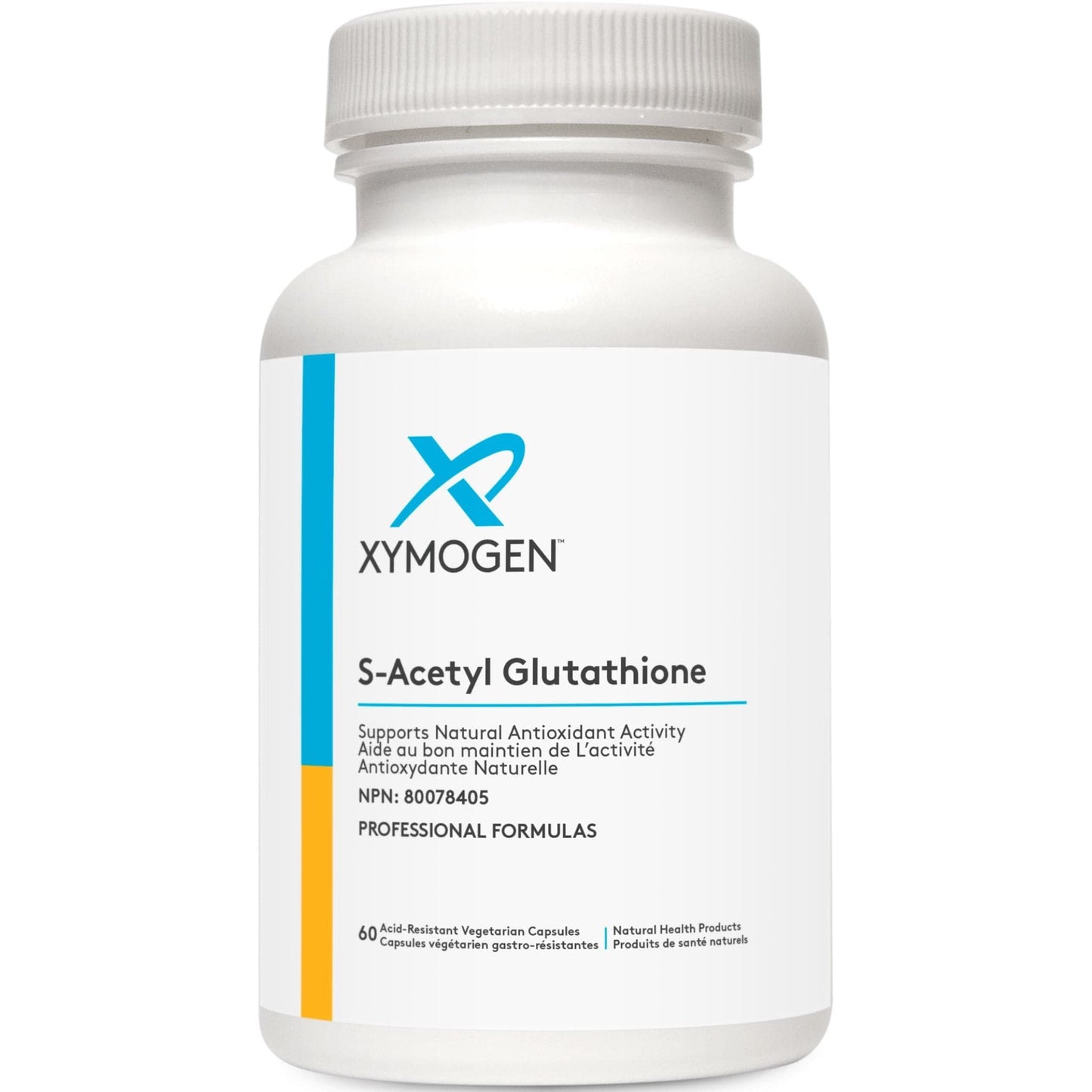 60 Acid-Resistant Vegetable Capsules | Xymogen S-Acetyl Glutathione