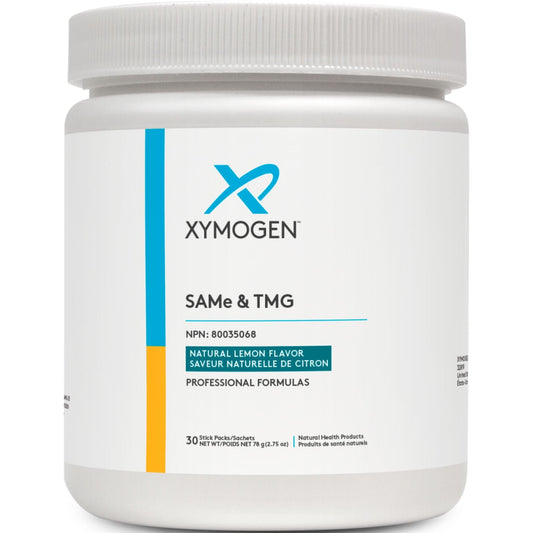 Natural Lemon Flavour, 30 Servings | Xymogen SAMe & TMG