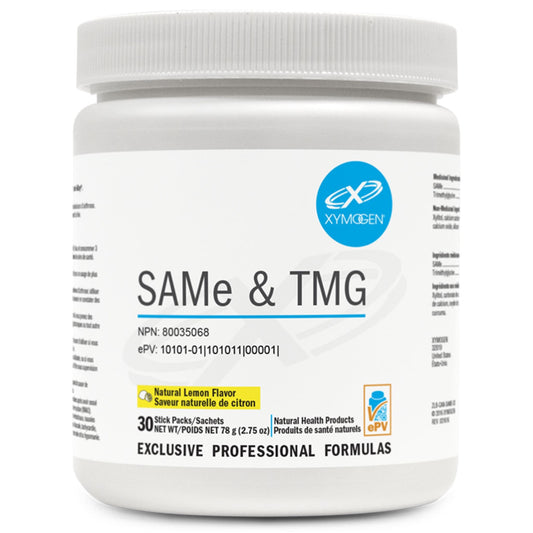 Xymogen SAMe & TMG, 30 Sachets, Lemon