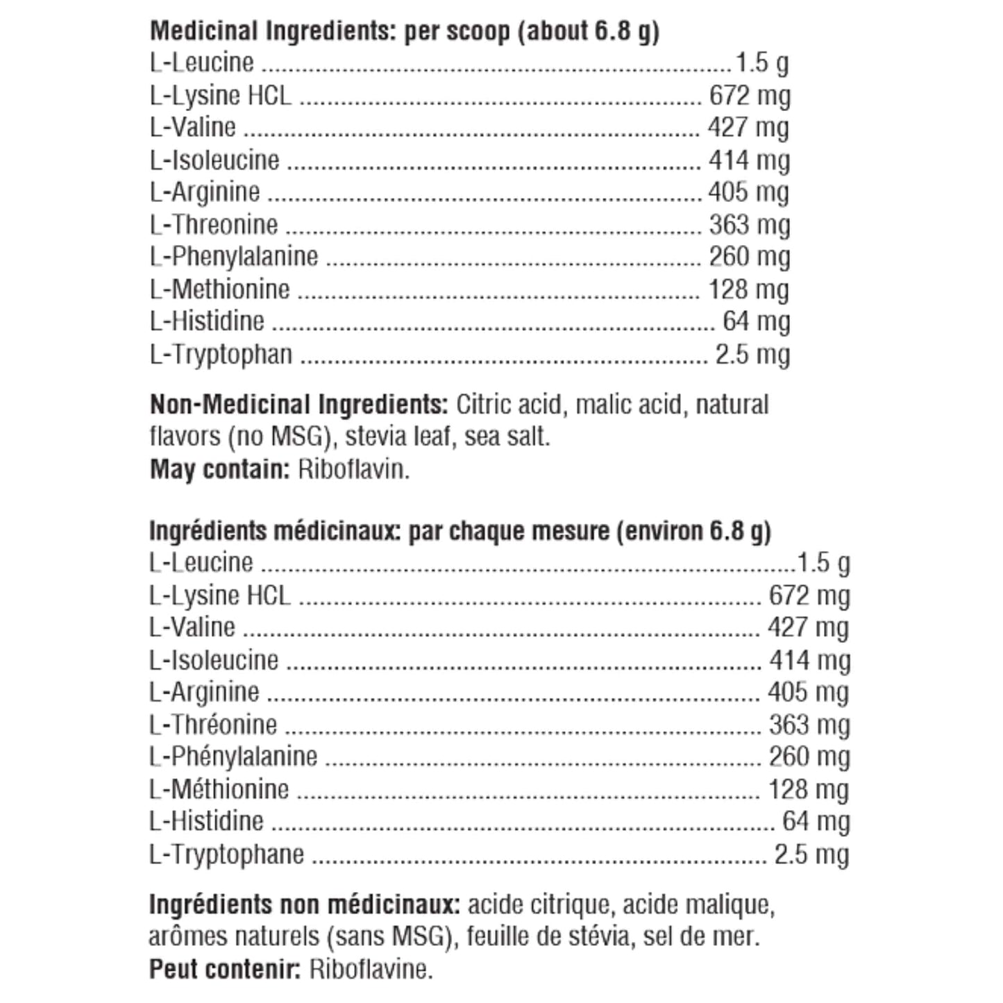Natural Lemon Flavour, 204g | Xymogen XymoBolX