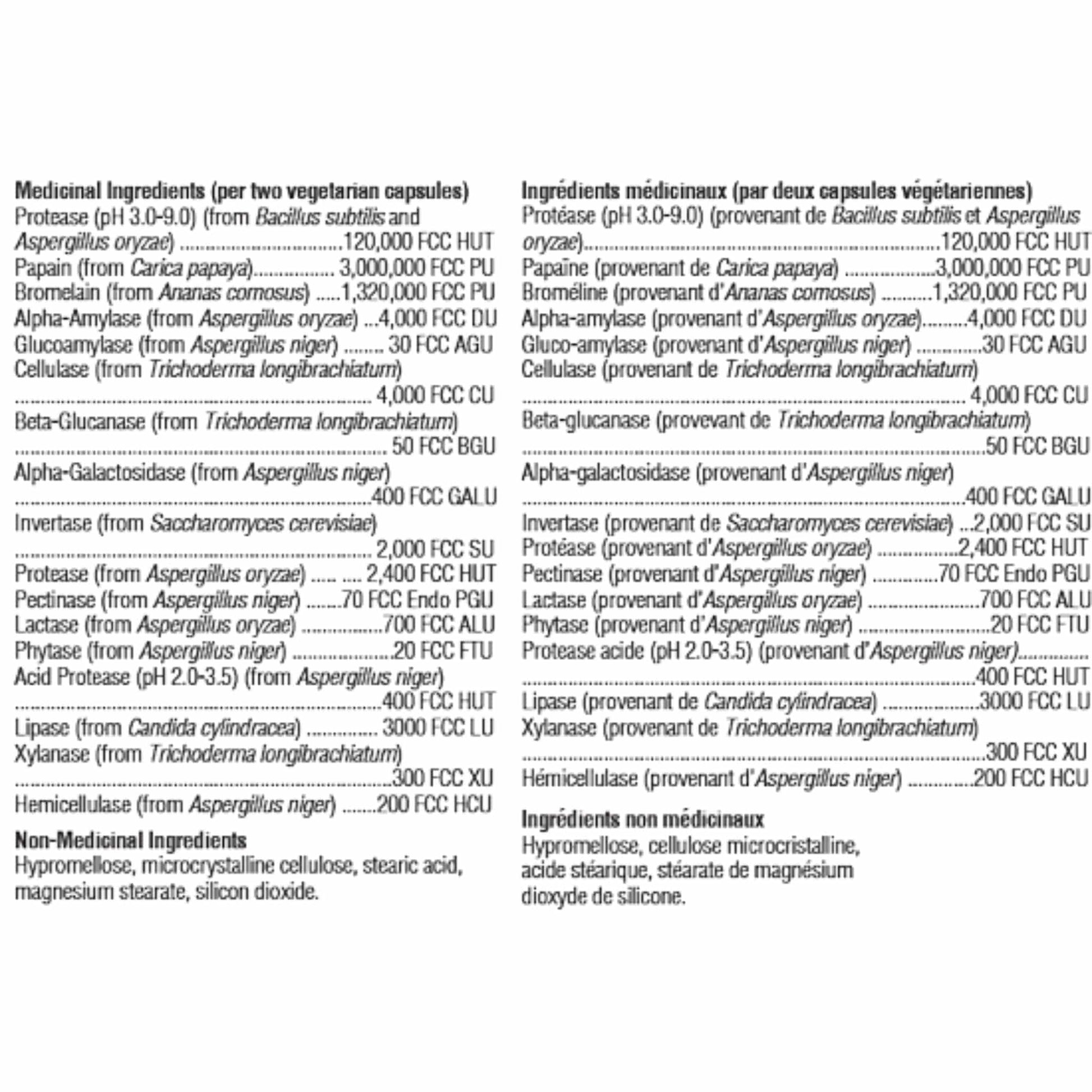 60 Vegetable Capsules | Xymogen XymoZyme