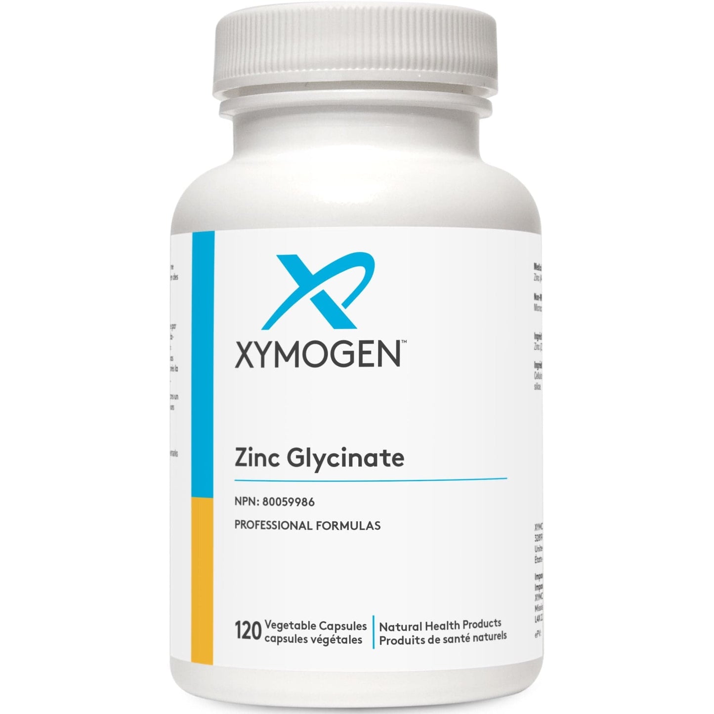 120 Vegetable Capsules | Xymogen Zinc Glycinate