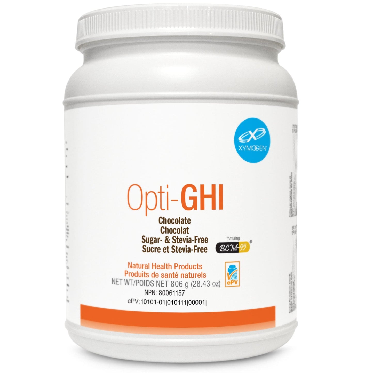 Chocolate (Sugar Free & Stevia Free) | Xymogen Opti-GHI Chocolate