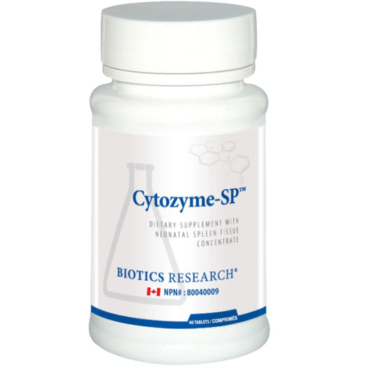 60 Tablets | Biotics Research Cytozyme-SP (Spleen)