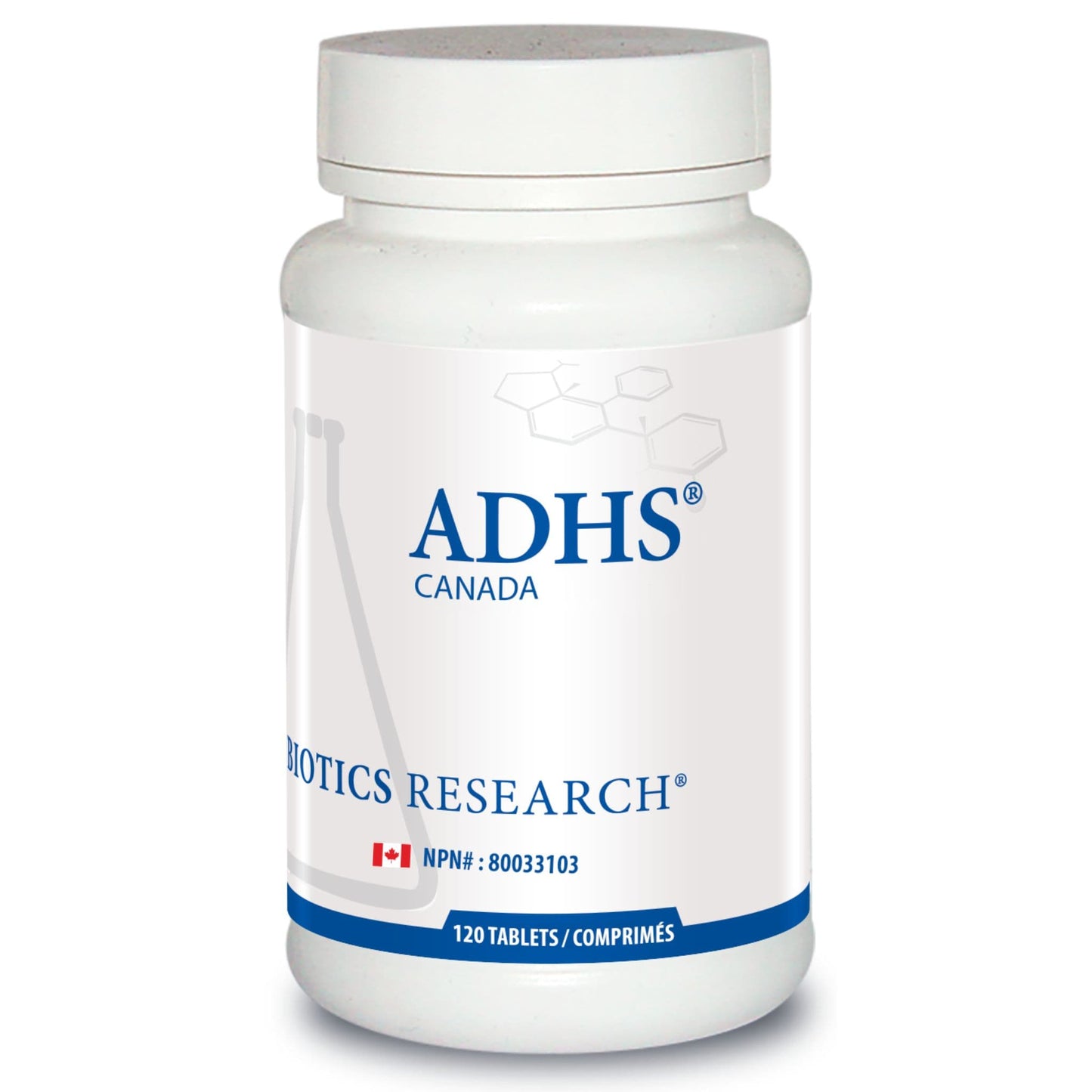 120 Tablets | Biotics Research ADHS