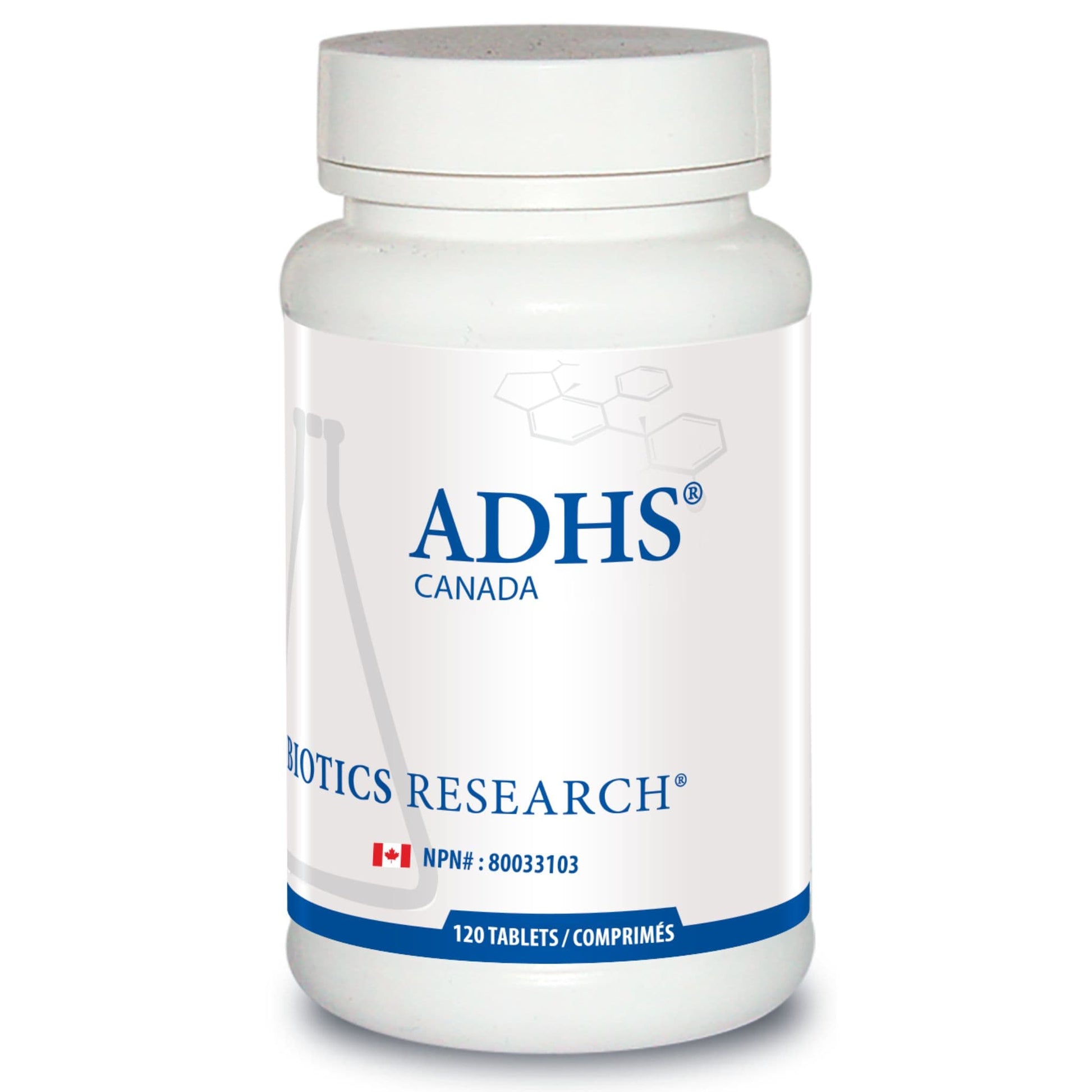 120 Tablets | Biotics Research ADHS