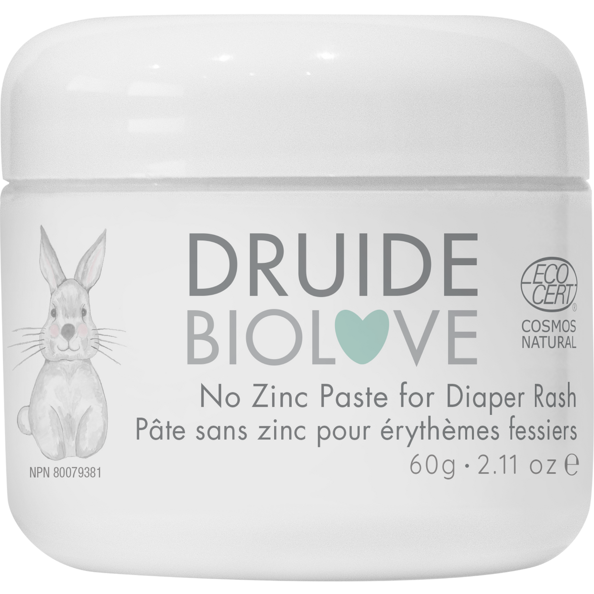 Druide Baby Zinc-Free Diaper Rash Paste
