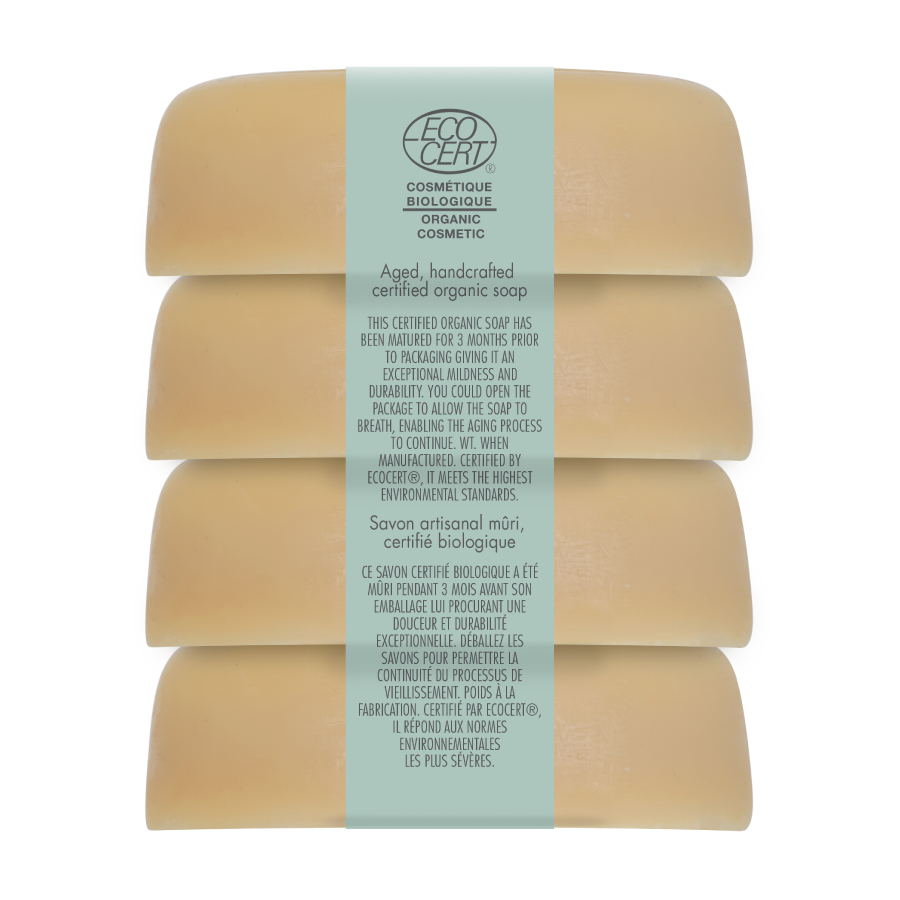 Druide Baby Protective Soap Bar, 4 Pack