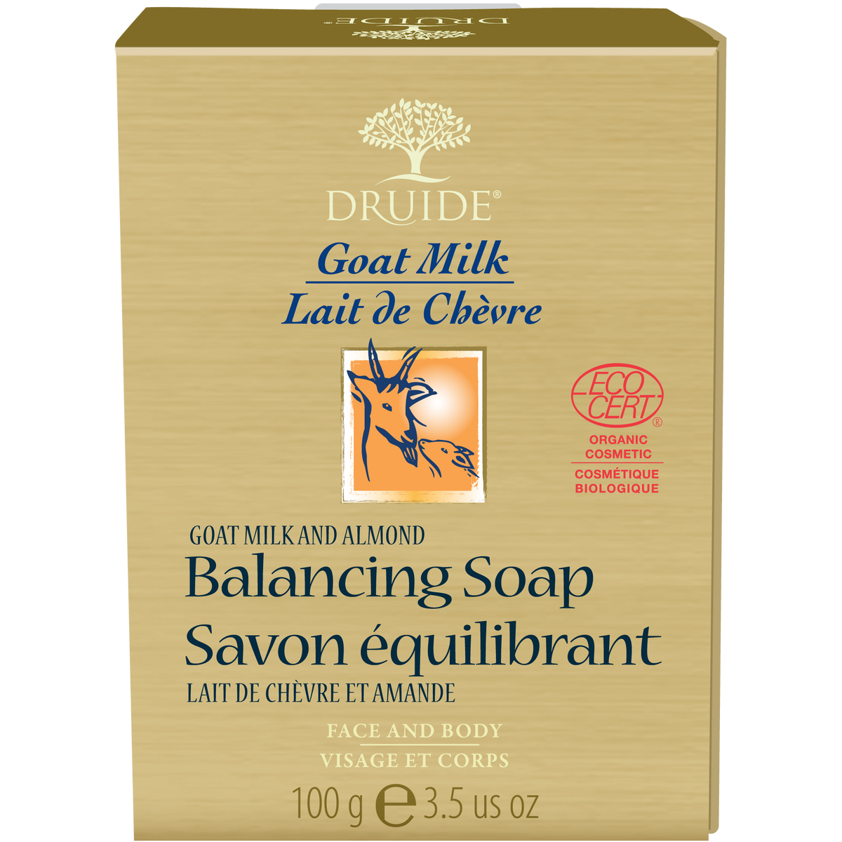 Druide Balancing Soap with Goat Milk & Almond