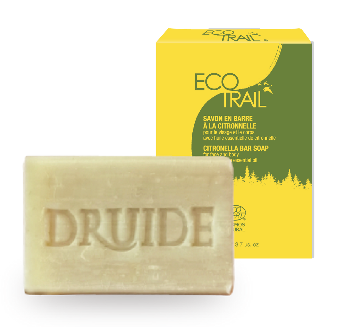 Druide Ecotrail Citronella Bar Soap