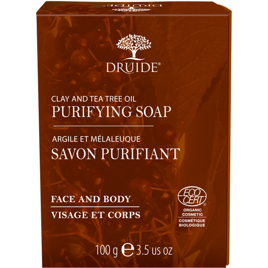 Druide Purifying Clay & Tea Tree Soap Bar