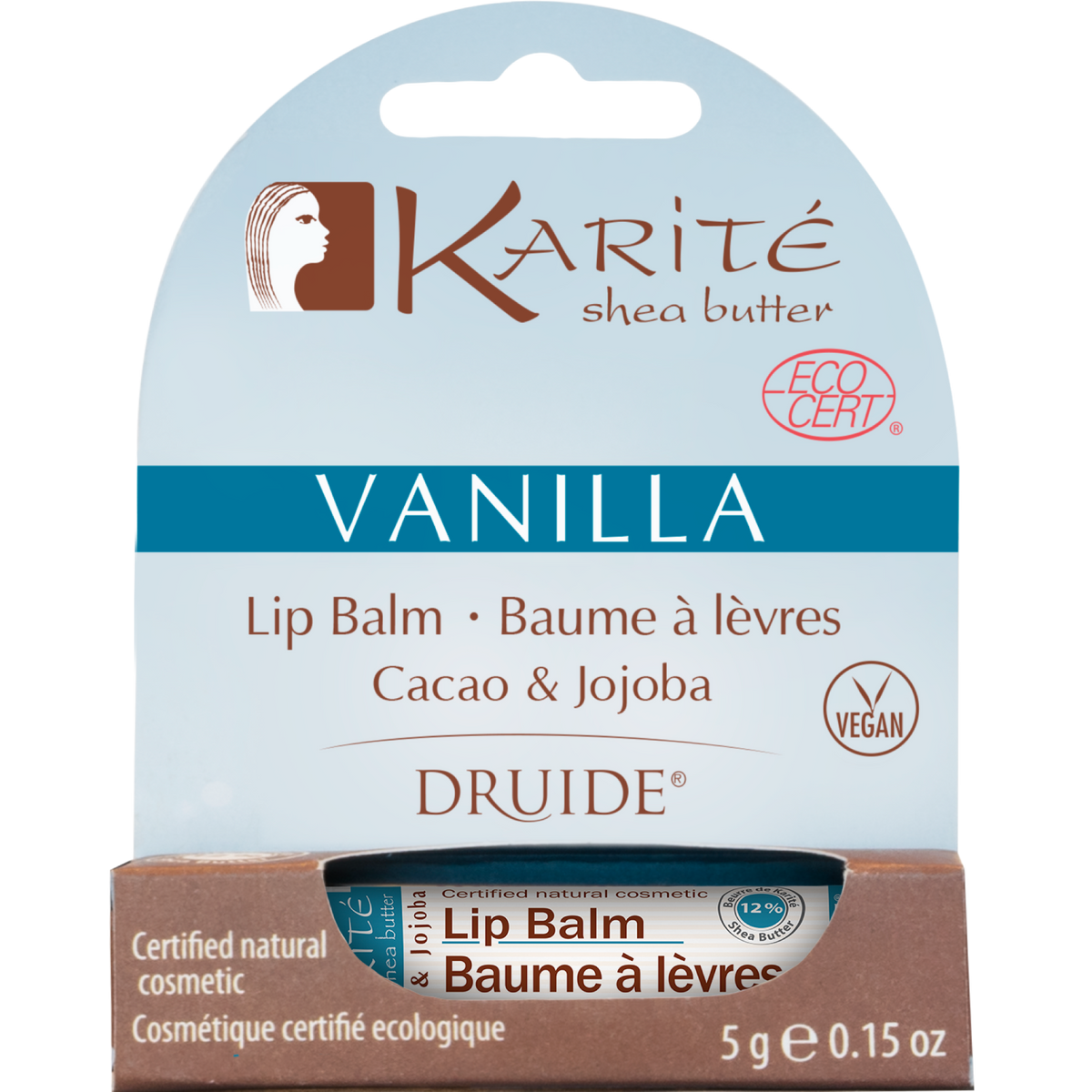 Druide Shea Butter Lip Balm Vanilla