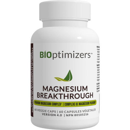 60 Capsules | BiOptimizers Magnesium Breakthrough