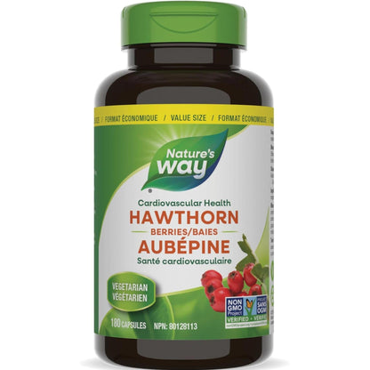 180 Capsules | Nature's Way Hawthorn Berries