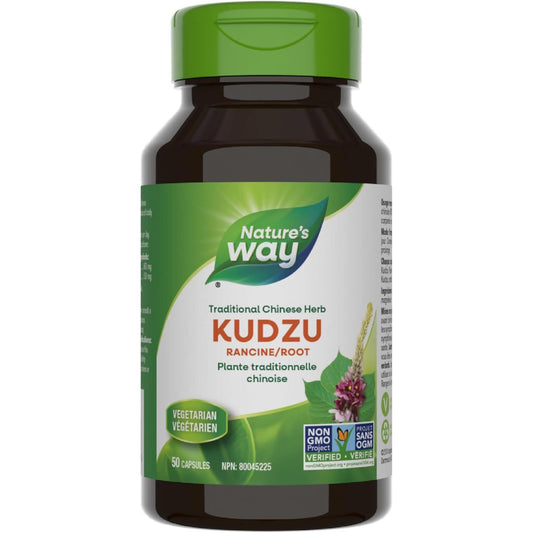 50 Vegetable Capsules | Nature's Way kudzu Root, Traditional Chinese Herb