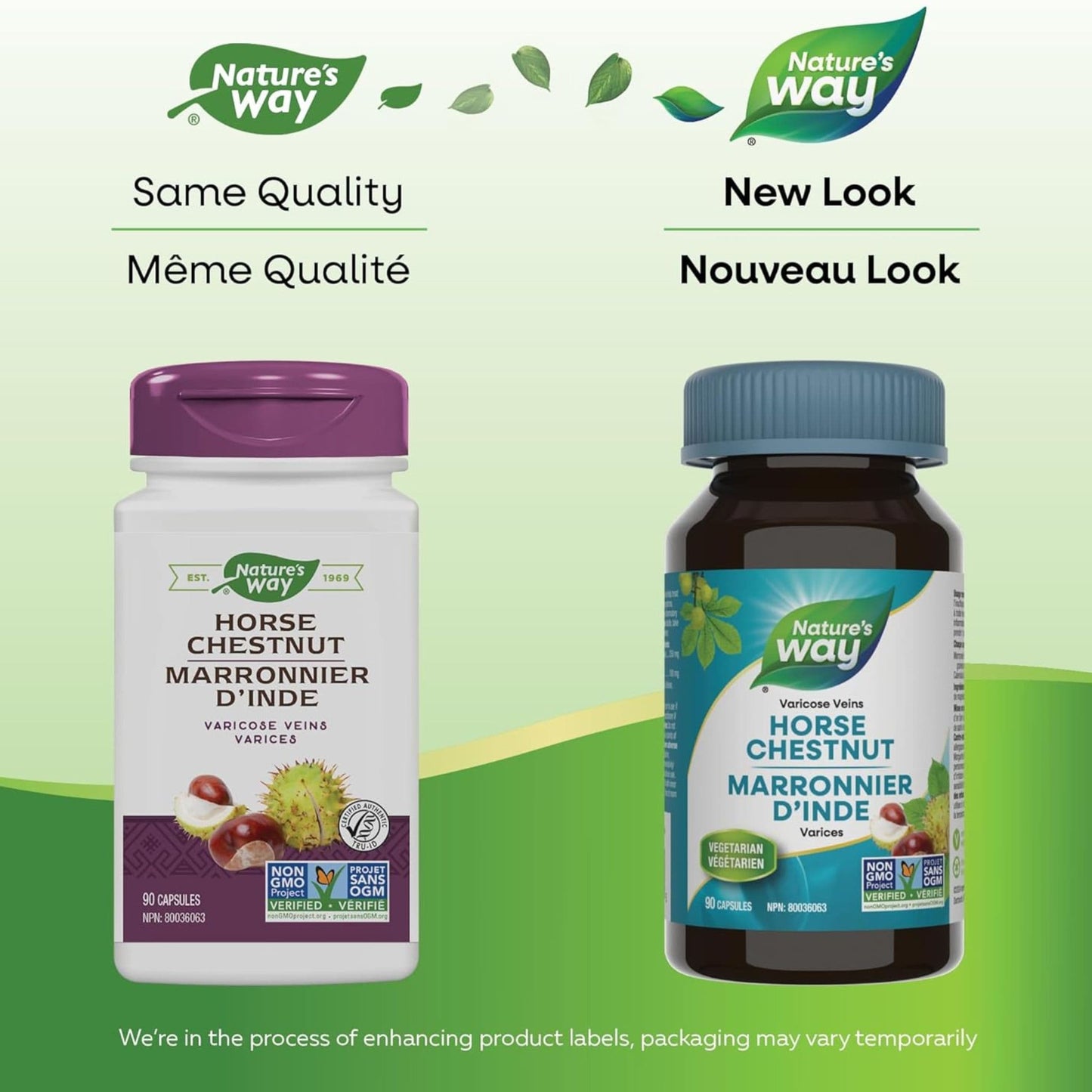 90 Vegetarian Capsules | Nature's Way Horse Chestnut