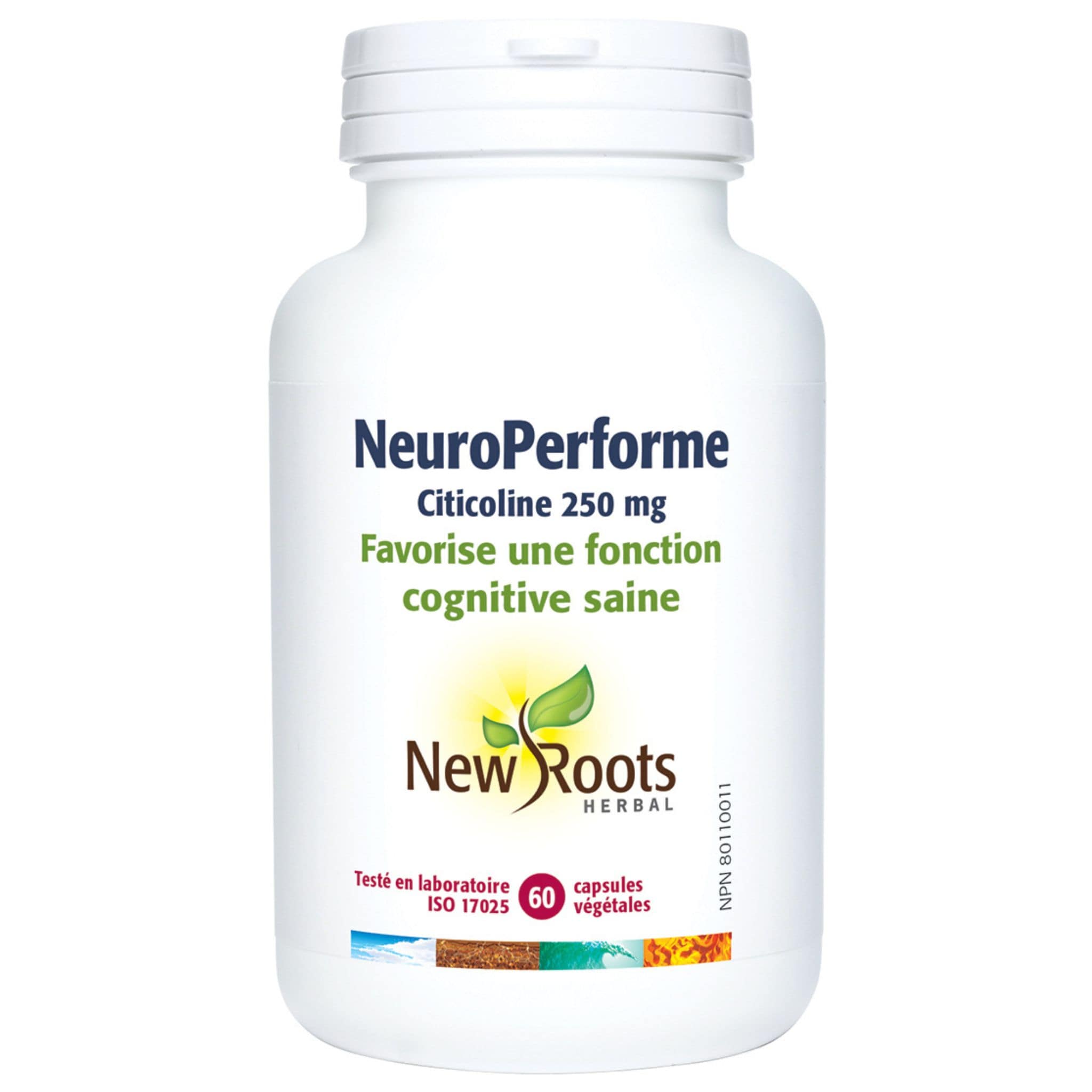 Nes Roots Shop New Roots NeuroPerform, 60 Vegetable Capsules