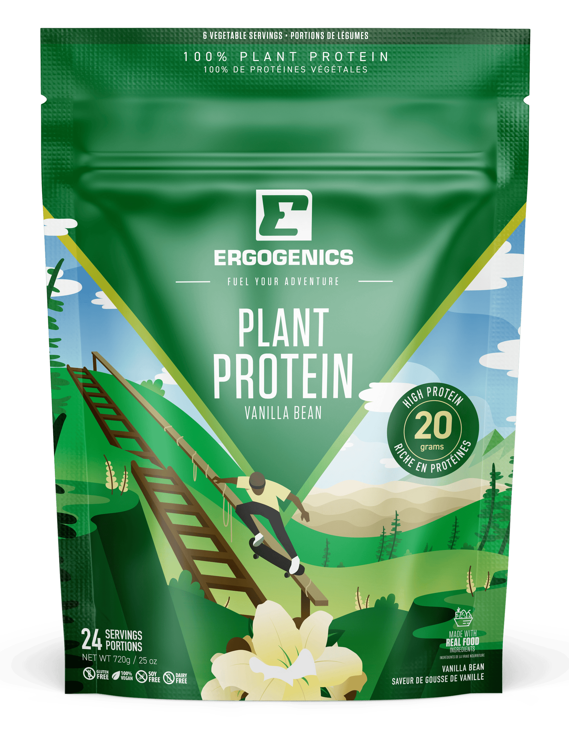 Ergogenics Plant Protein Vanilla