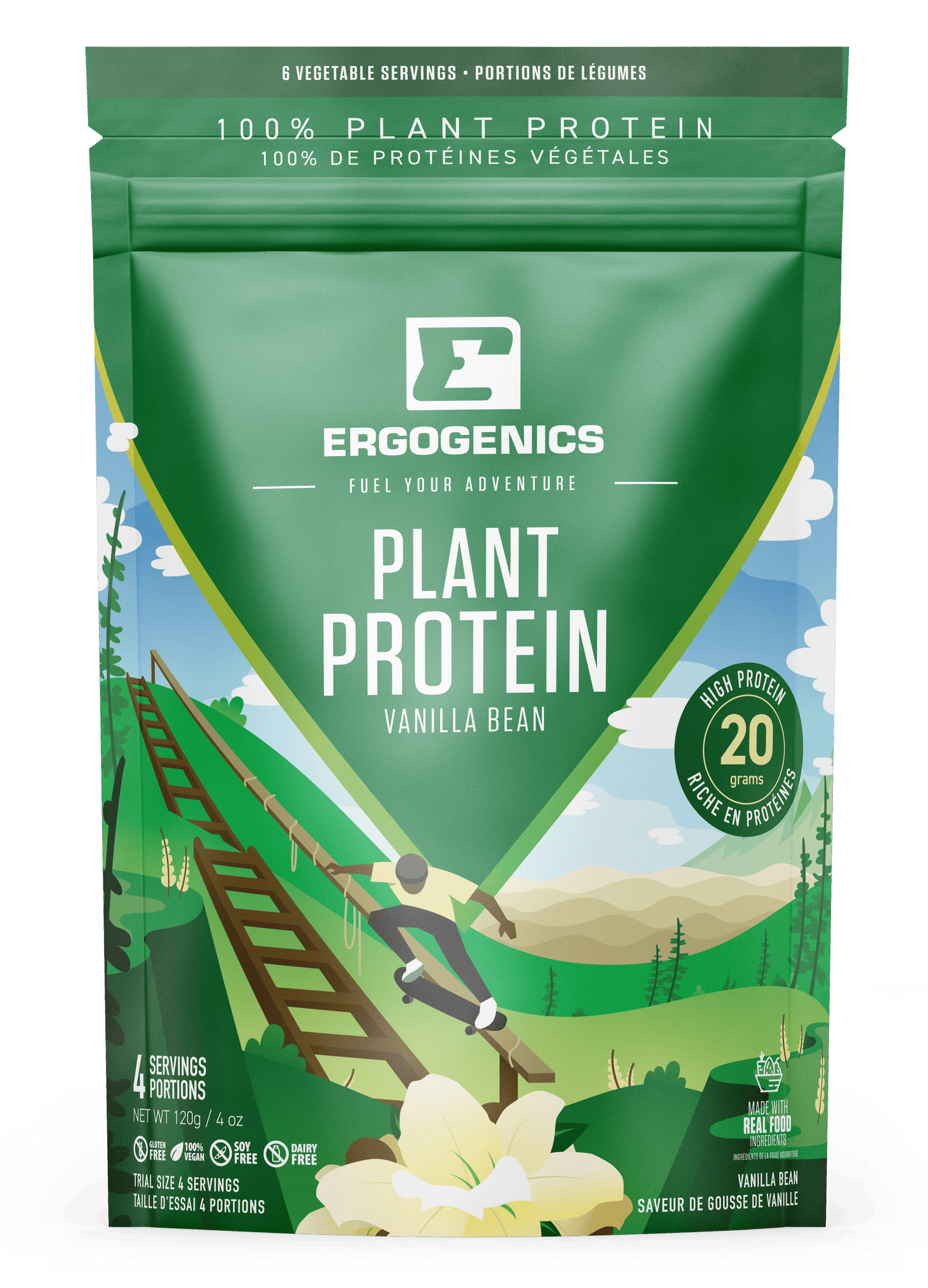 Ergogenics Plant Protein Vanilla