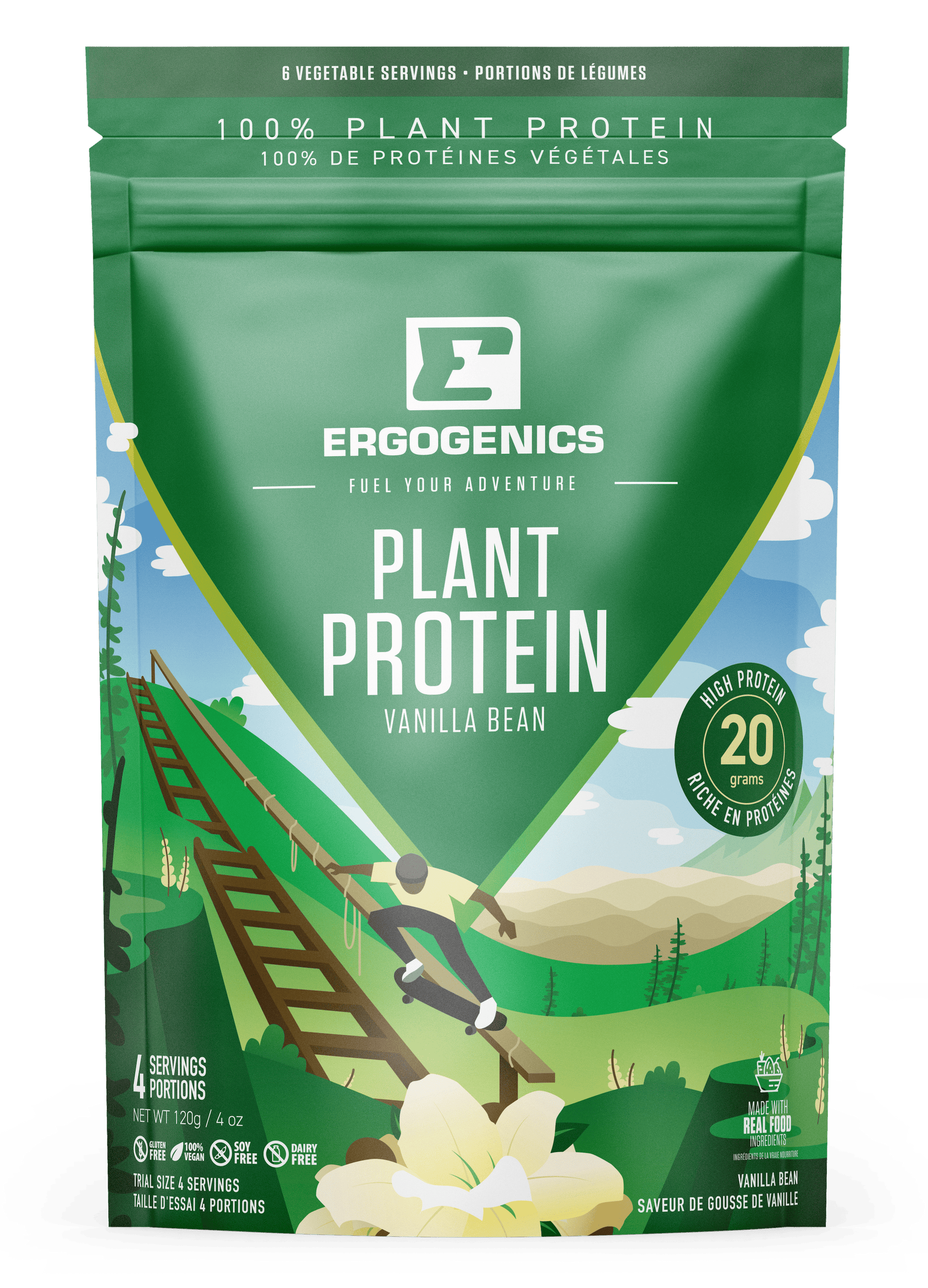Ergogenics Plant Protein Vanilla