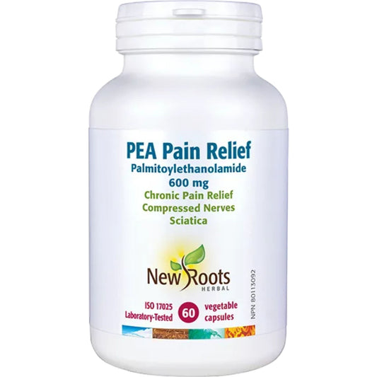 60 Capsules | New Roots PEA Pain Relief