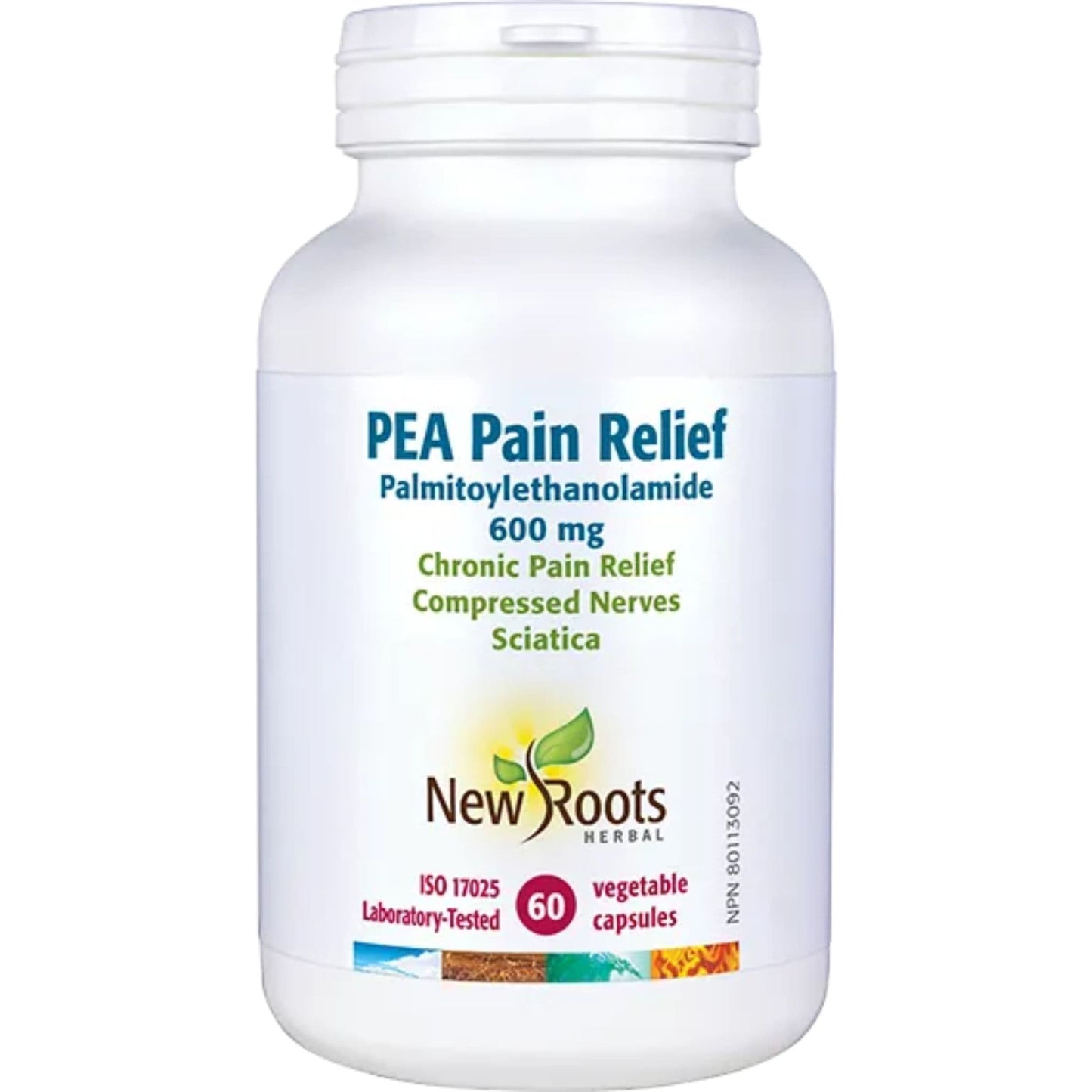 60 Capsules | New Roots PEA Pain Relief