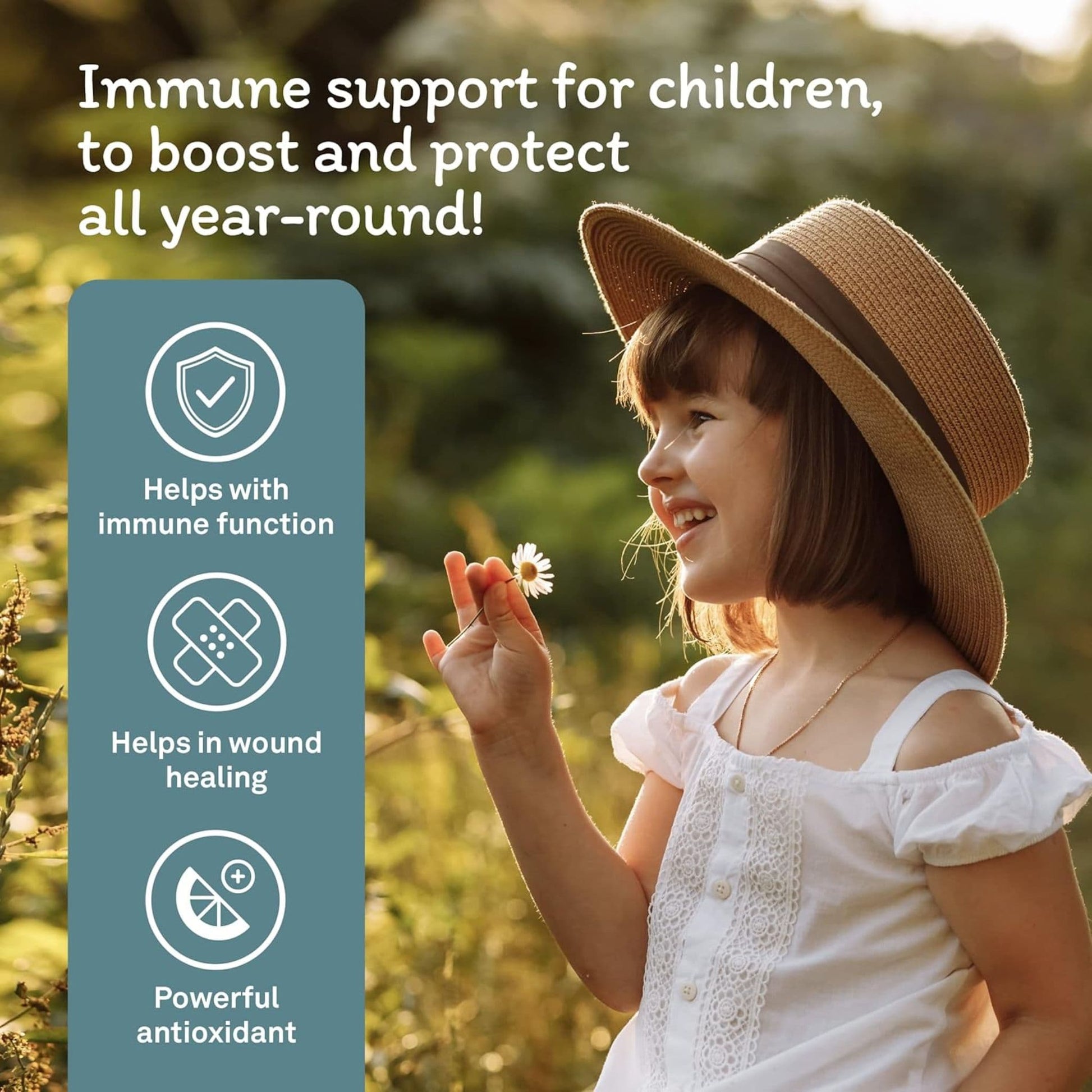 Sweet Orange Flavour, 100mL | Organika Kids Liquid Zinc with Vitamin C